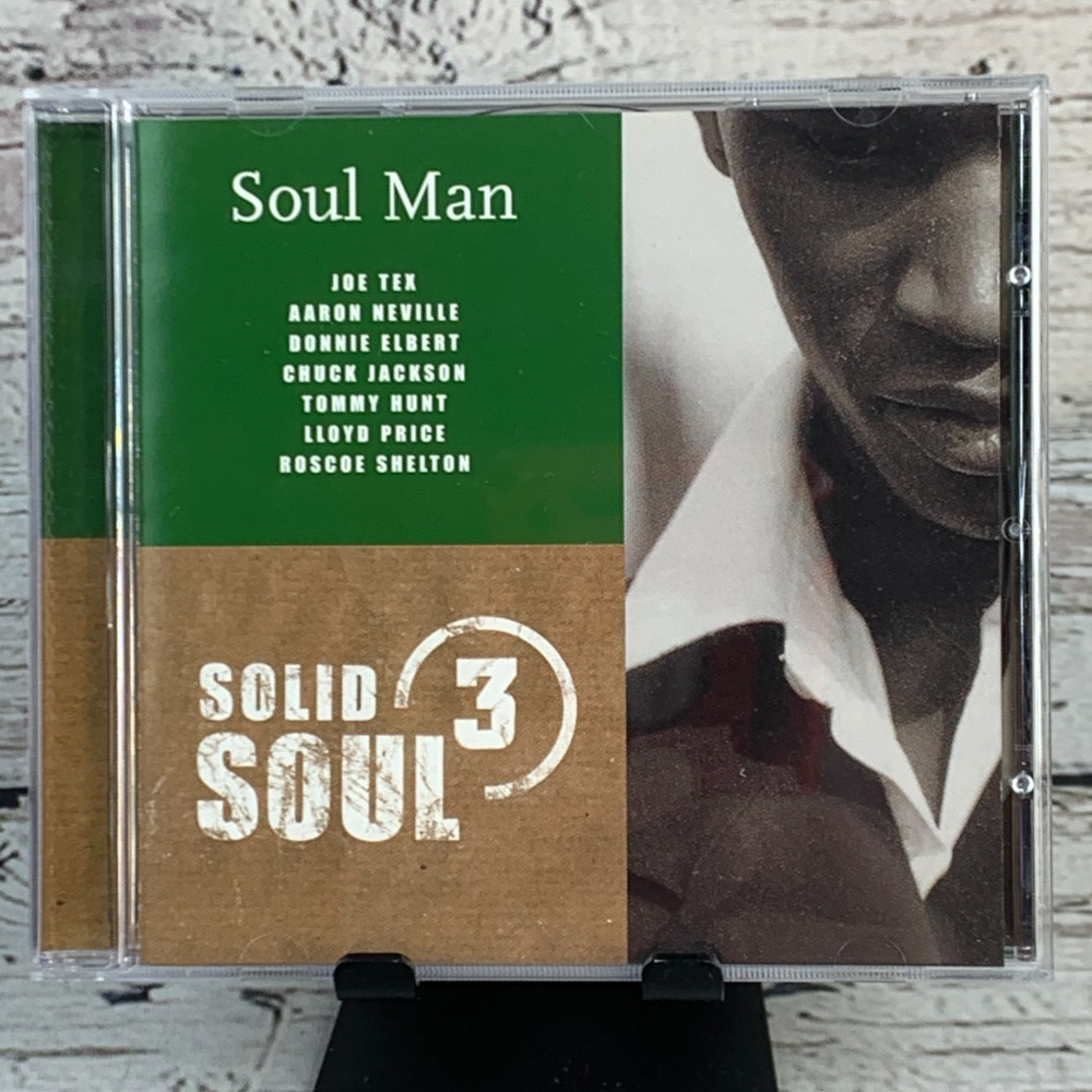 Solid Soul 3 - Soul Man [CD 2000] Joe Tex Aaron Neville Chuck Jackson Tommy Hunt